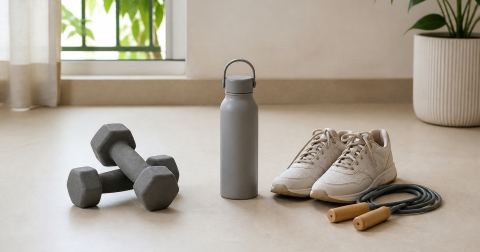 Home strength training supports muscle, balance and long-term function when it is progressed safely